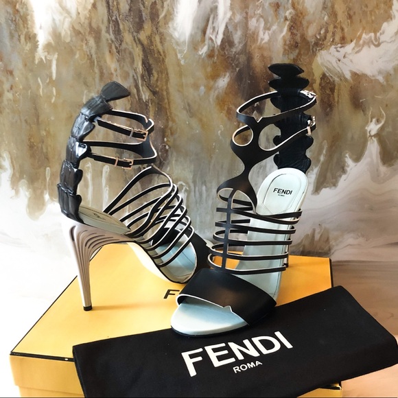 fendi sandal heels